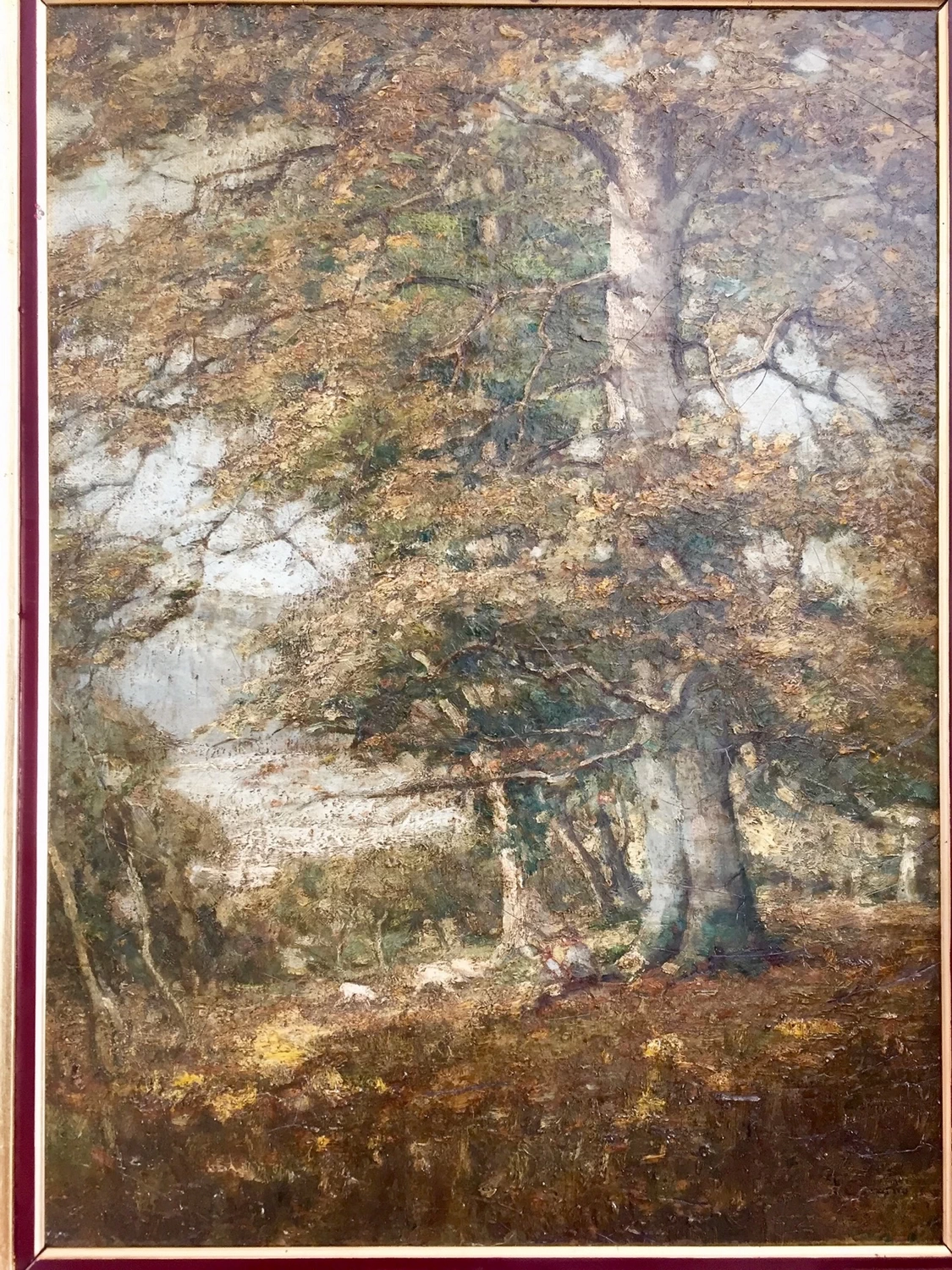Paesaggio con pastore